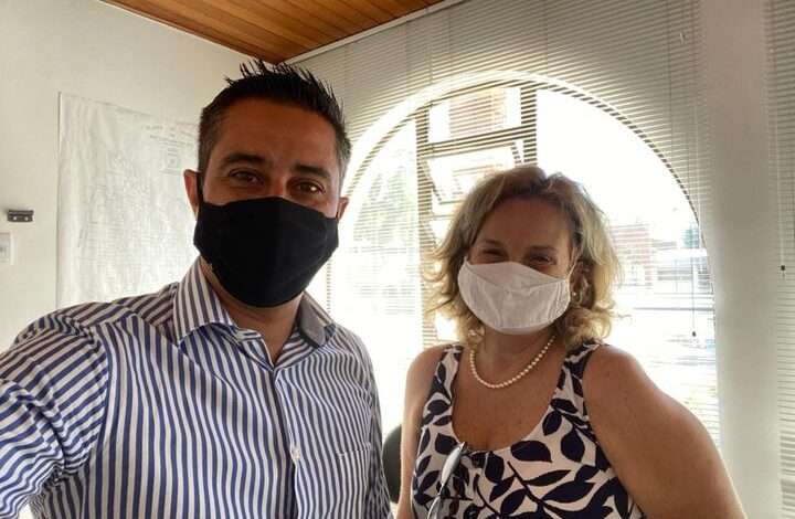 Caio Salgado e Silvia de Campos
